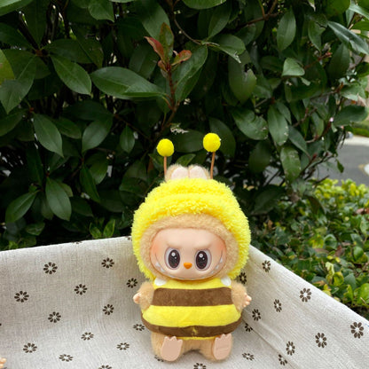 17cm Labubu Dress Up Set Outfit Changeable Costume
