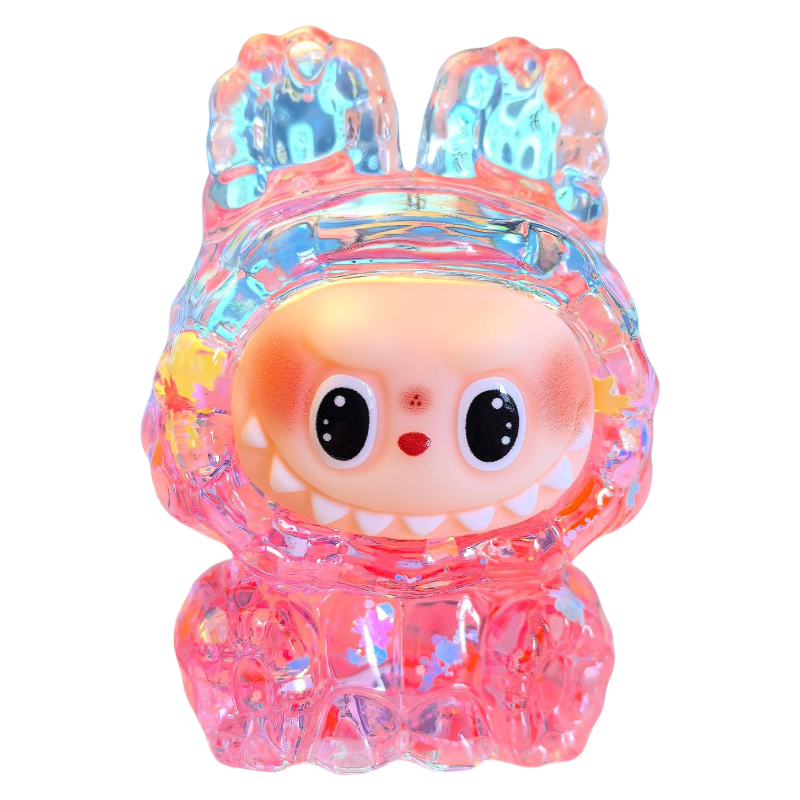 Labubu Oil-Filled Liquid Sand Figure Desk Decor Toy