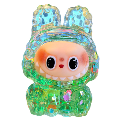 Labubu Oil-Filled Liquid Sand Figure Desk Decor Toy
