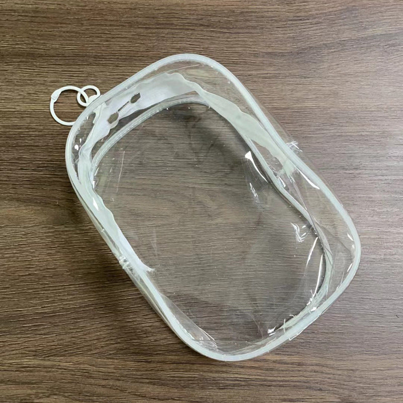 Labubu Dust-Proof Storage Case Clear PVC Doll Carrier Bag for Collectible Display & Travel