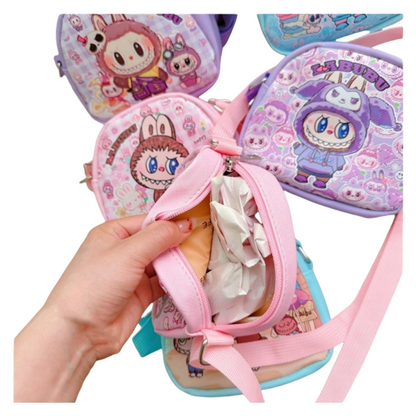 Lalabu Kids' Crossbody Bag Small Half-Moon Shoulder Bag