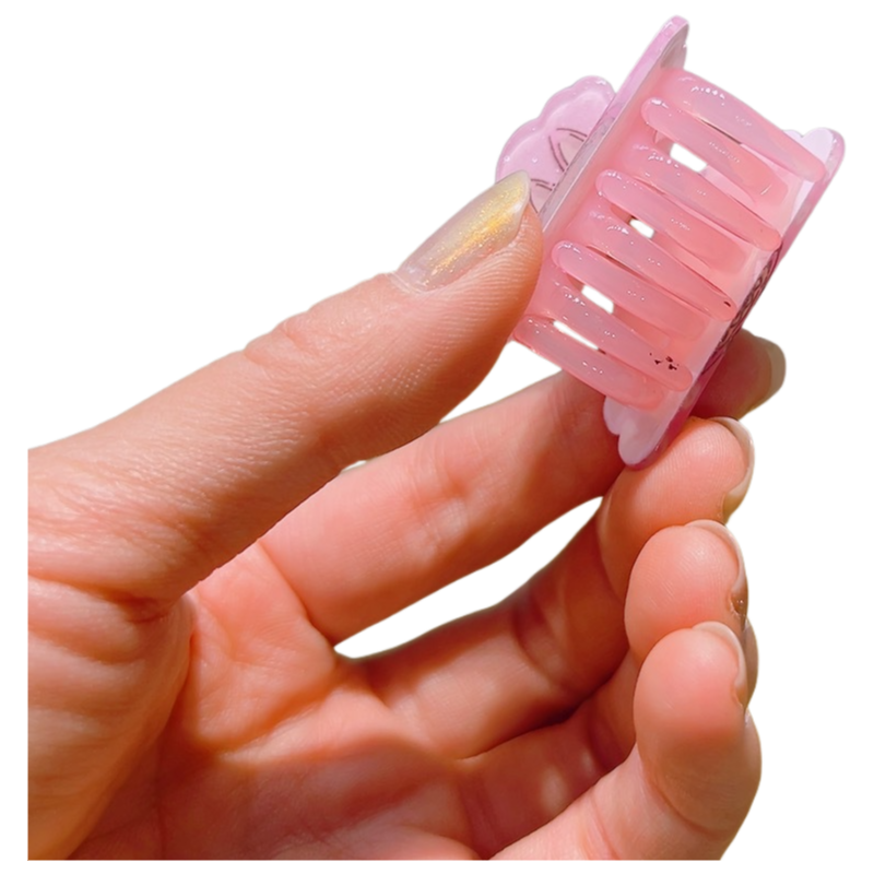 Wholesale Pack Plastic Labubu Small Cartoon Hair Claw Clip Cute Shark Clip Accessory