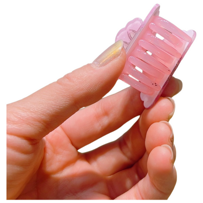 Wholesale Pack Plastic Labubu Small Cartoon Hair Claw Clip Cute Shark Clip Accessory