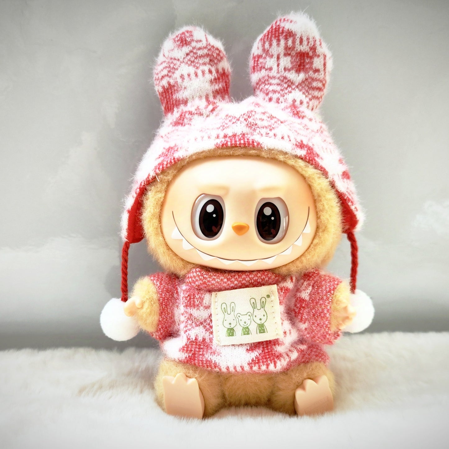 17cm Labubu Dress Up Set Outfit Changeable Costume