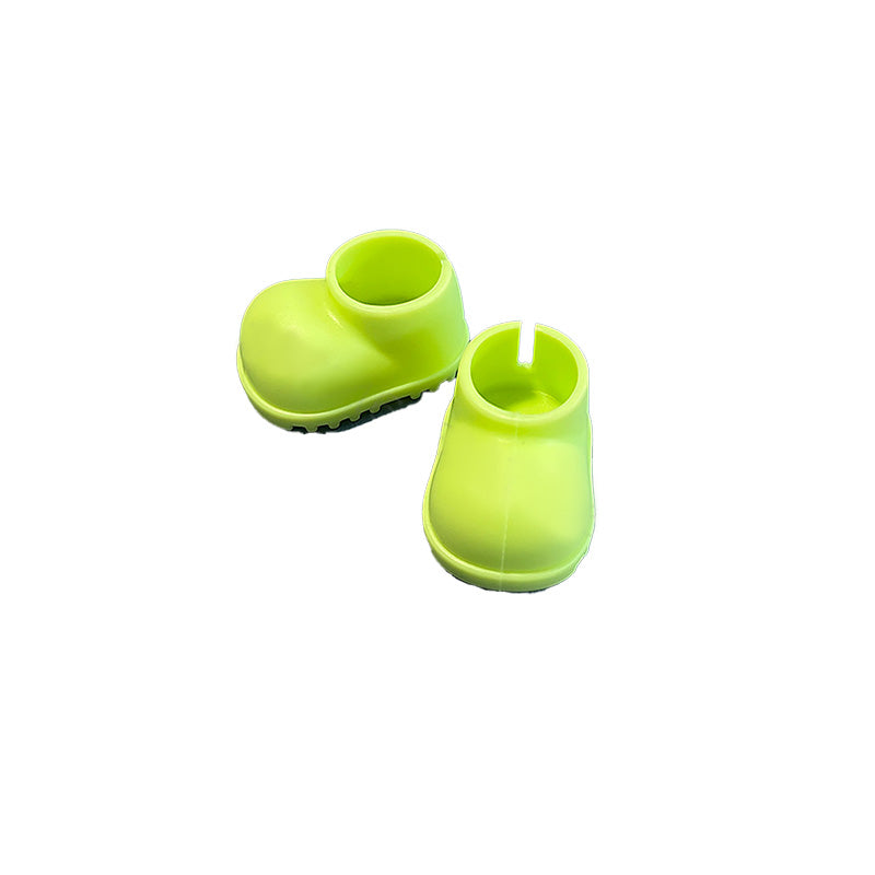 17cm Labubu Doll Shoes Clothes Hanger Changeable Outfit Set