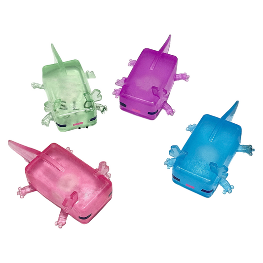 Clear Axolotl Squishy Soft Squeeze Stress Relief Fidget Toy