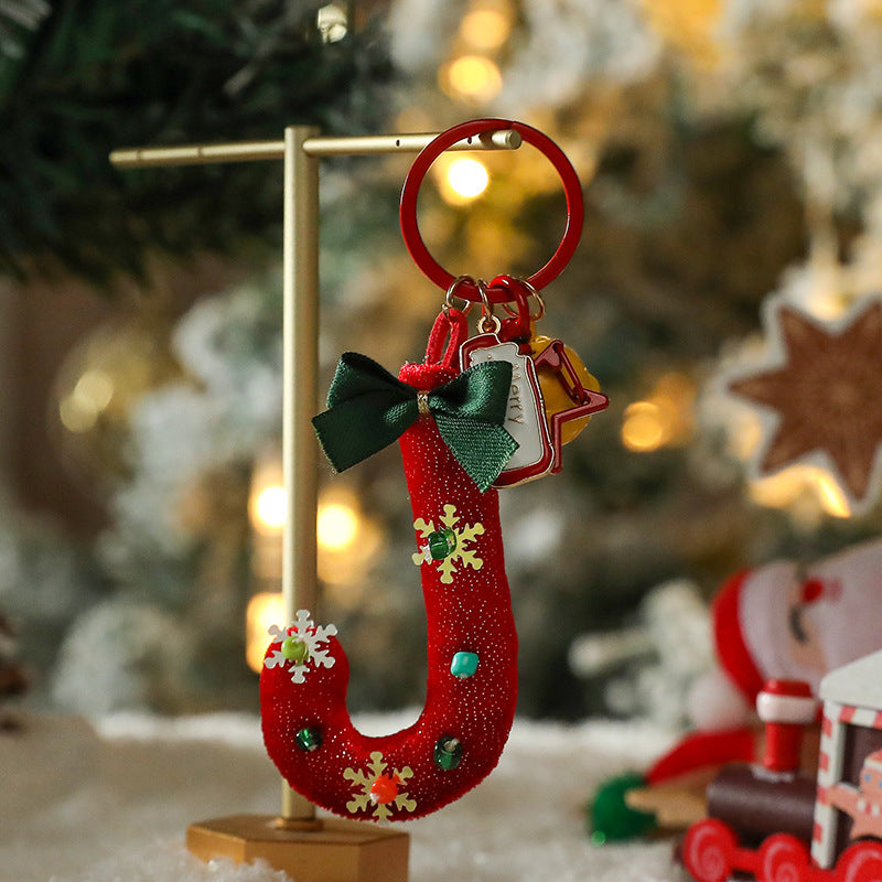 Christmas Tree Hanging Ornaments Plush Gnome Snowman Keychain Holiday Gifts & Decorations