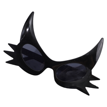 Fall Halloween Cosplay Cat Butterfly Sunglasses Unisex Oval Frame Hollow Novelty Shades