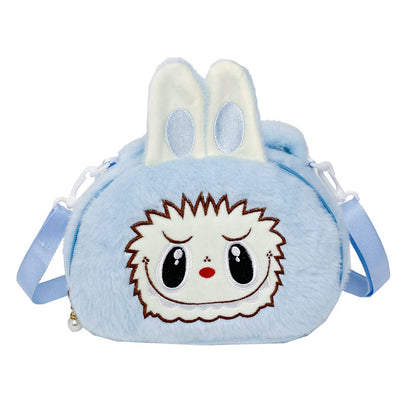 Labubu Soft PlushCute Character Doll Crossbody Bag