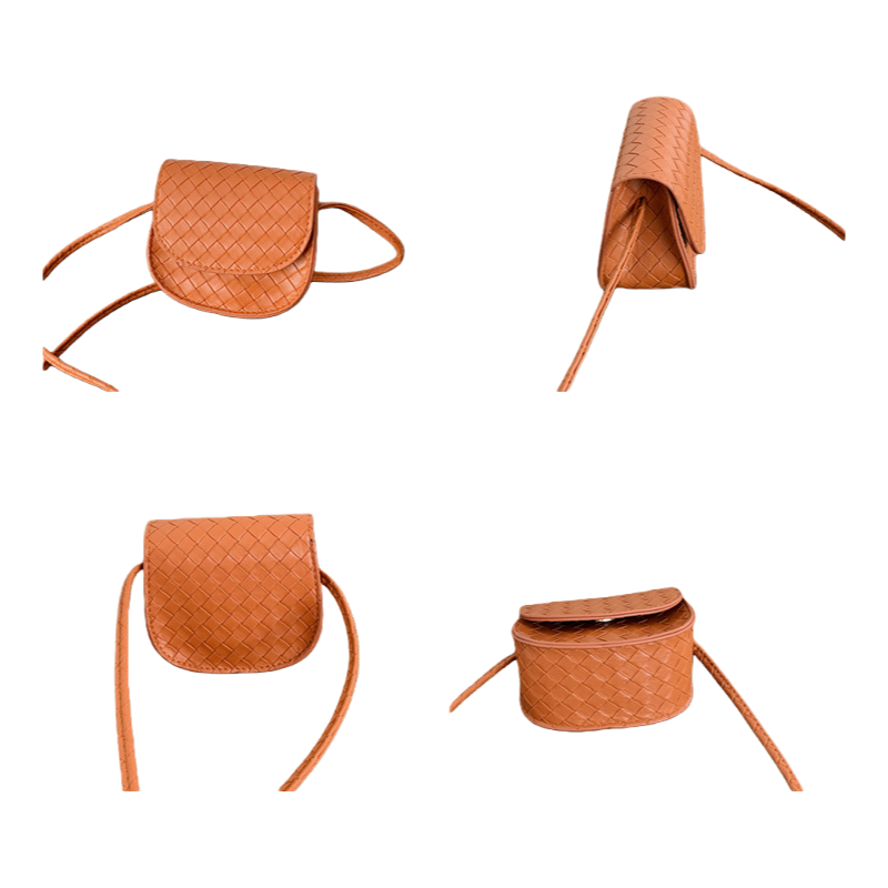 U Mini Woven Crossbody Bag | Cute Trendy Small Shoulder Bag for Kids