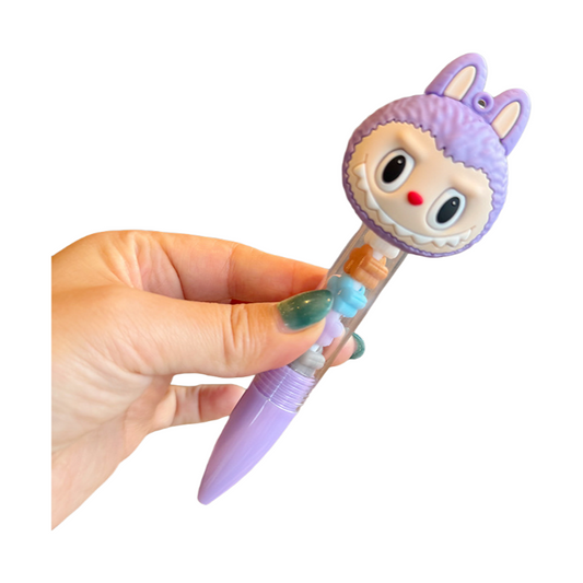 Silicone Decorative Ballpoint Pens Multi-Color Options, Cute Stationery for School & Office