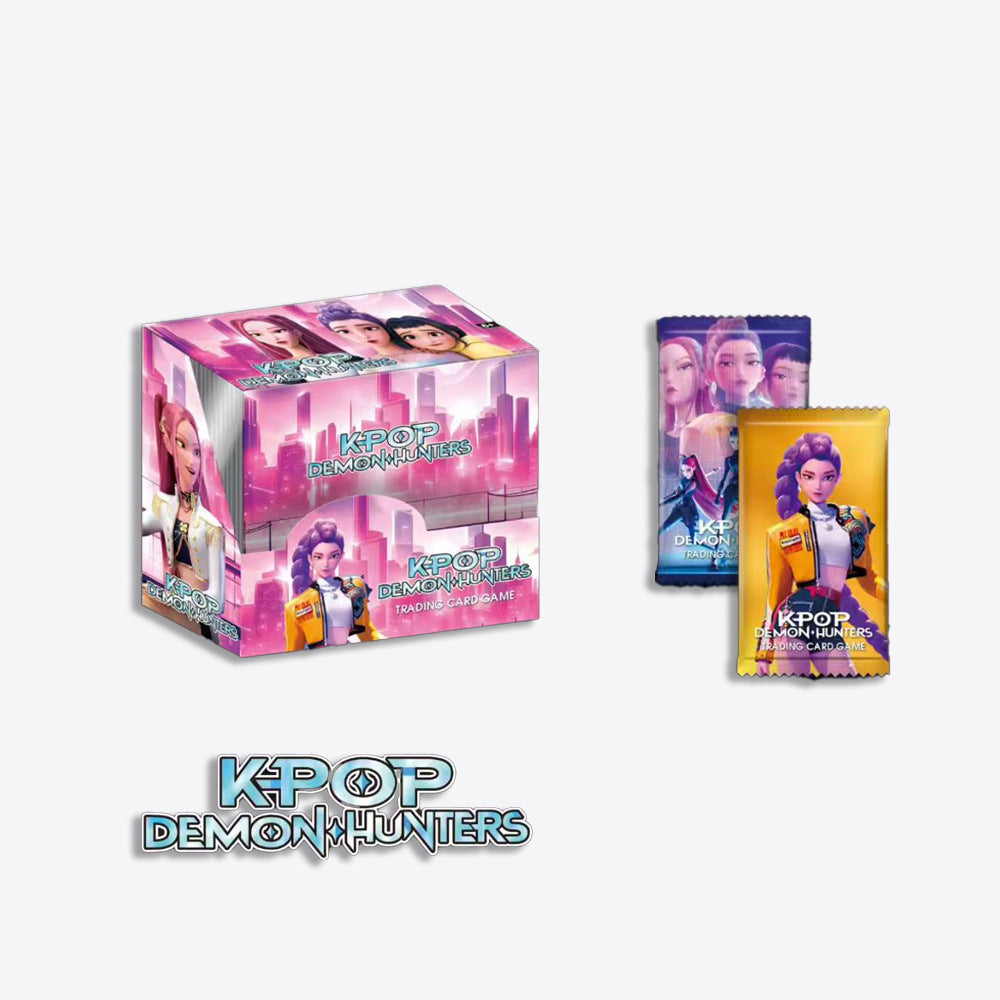 K-POP Demon Hunters Trading Card Pack Random Blind Pack Design Fun Collectible Game Cards