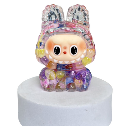 Labubu Oil-Filled Liquid Sand Figure Desk Decor Toy