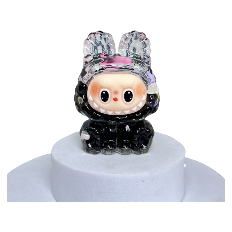 Labubu Oil-Filled Liquid Sand Figure Desk Decor Toy