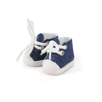 17cm Labubu Doll Lace Up Shoes Clothes Hanger Changeable