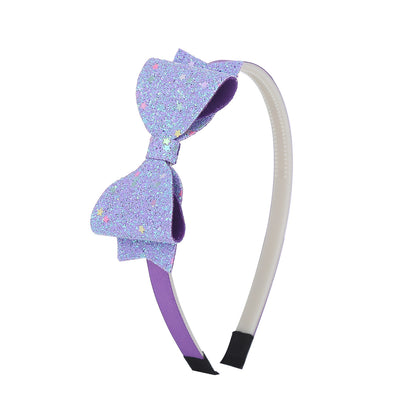 Double Layer Bow Hairband Shiny Hair Accessories Headband