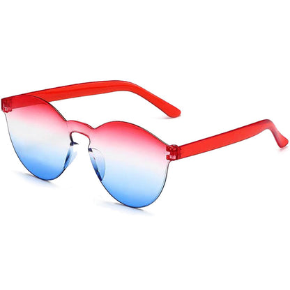 Kids Star Heart Shape Sunglasses Patriotic Multi color