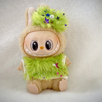 17cm Labubu Dress Up Set Outfit Changeable Costume