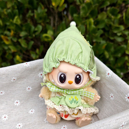 17cm Labubu Dress Up Set Outfit Changeable Costume