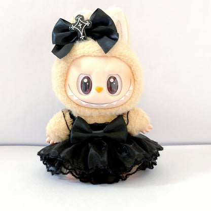 17cm Labubu Dress Up Set Outfit Changeable Costume