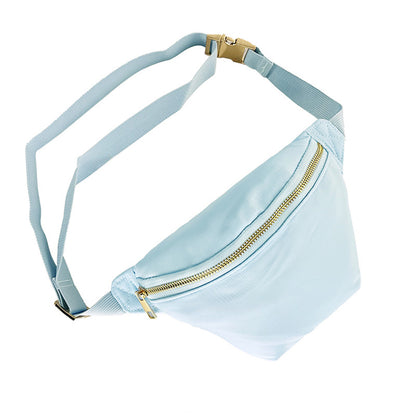 Sport Waist Pack Nylon Waterproof Crossbody Bag Pastel