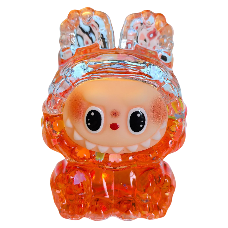 Labubu Oil-Filled Liquid Sand Figure Desk Decor Toy