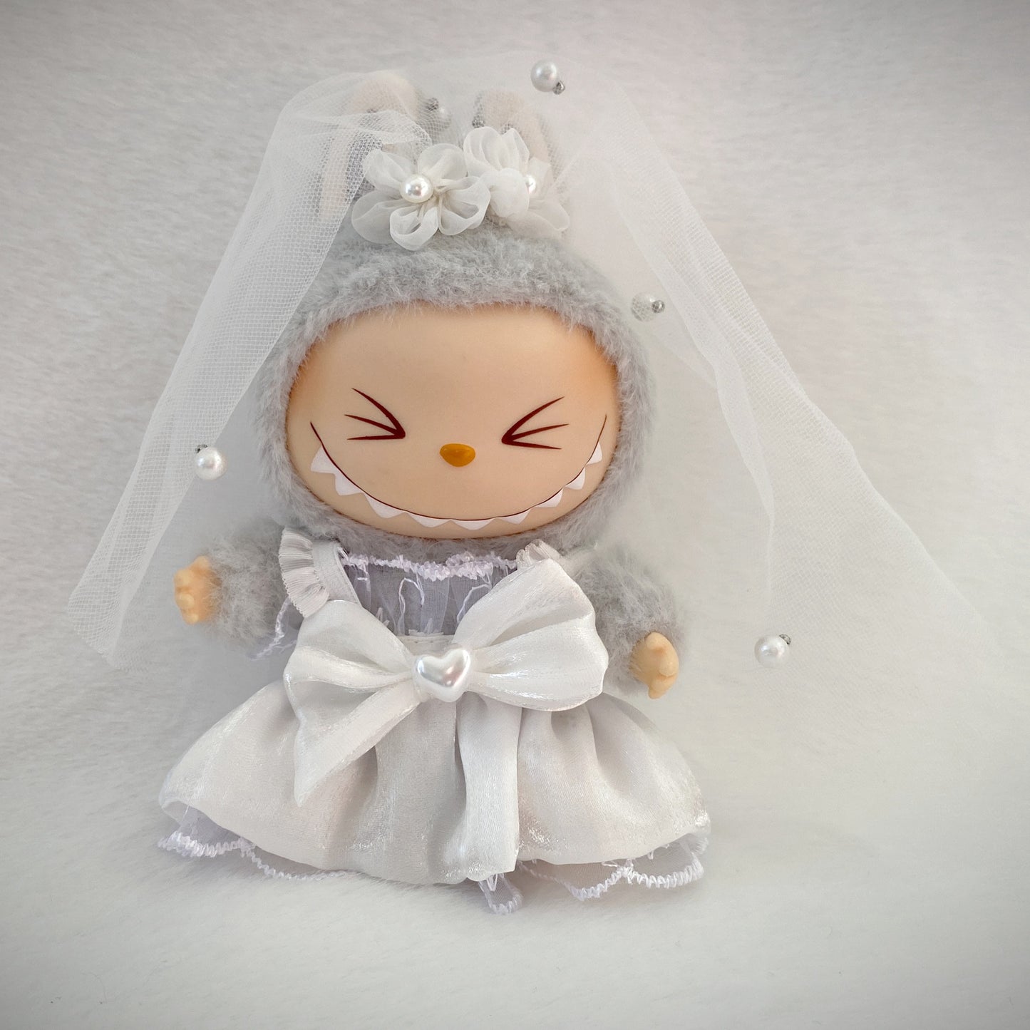 17cm Labubu Dress Up Set Outfit Changeable Costume