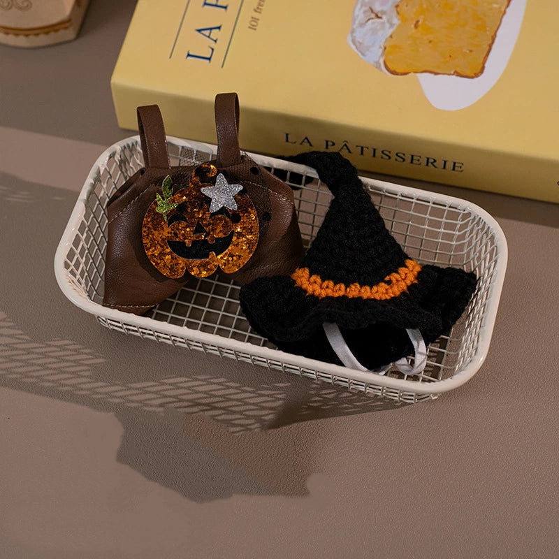 Labubu Halloween Christmas Pumpkin Headband Outfit Changeable Costume Dress Up