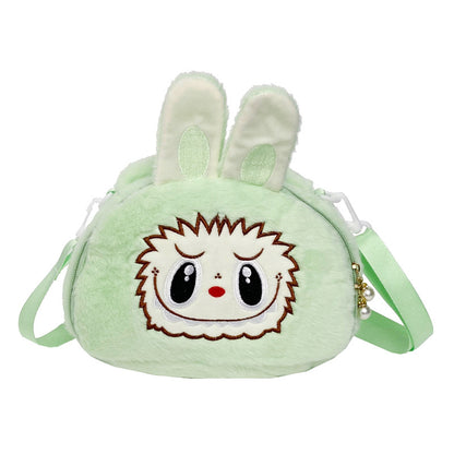 Labubu Soft PlushCute Character Doll Crossbody Bag
