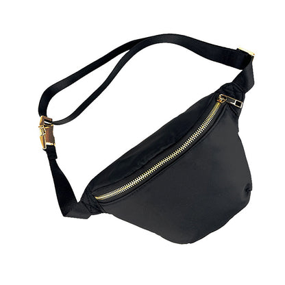 Sport Waist Pack Nylon Waterproof Crossbody Bag Pastel