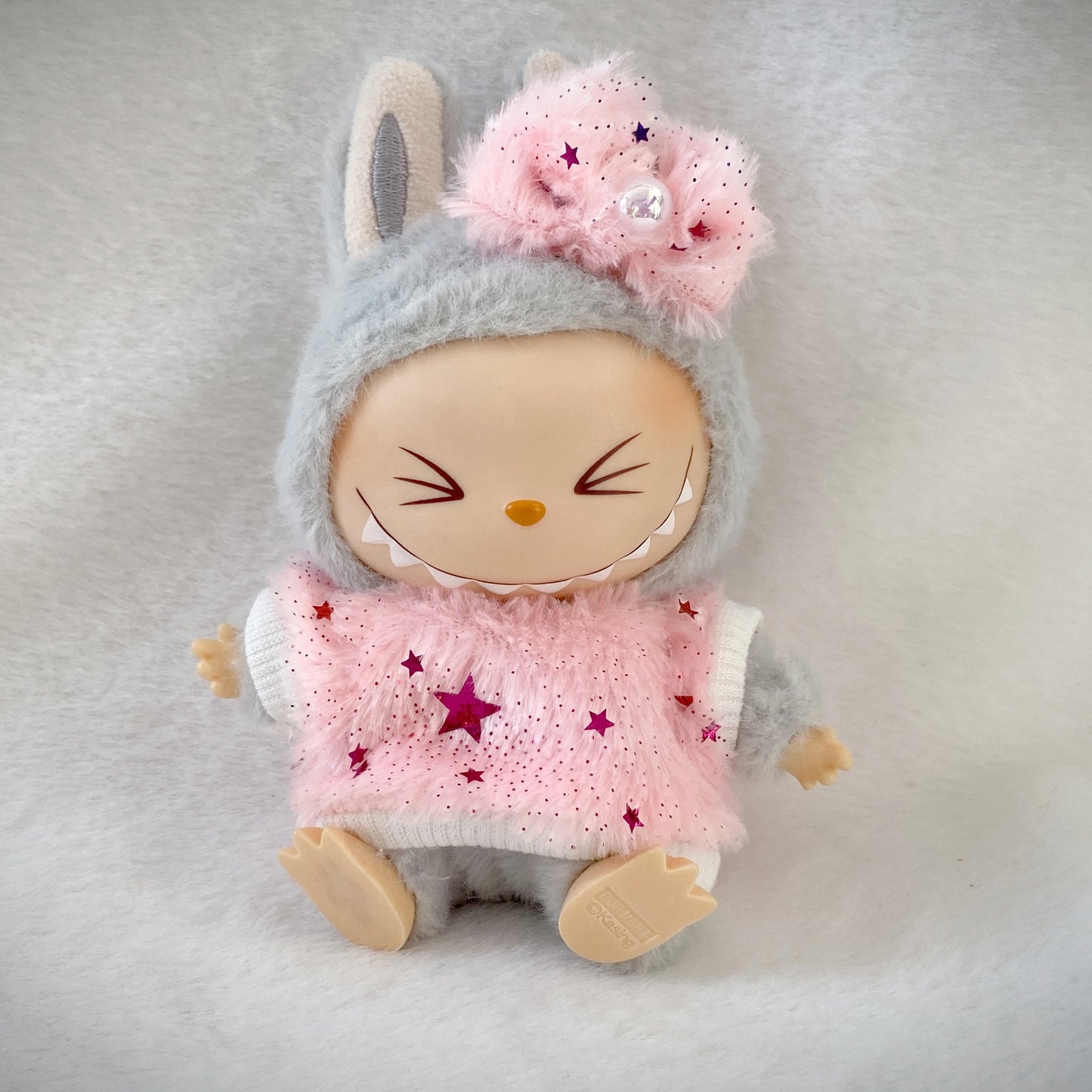 17cm Labubu Dress Up Set Outfit Changeable Costume