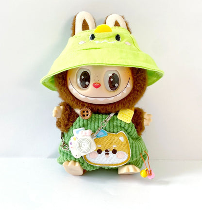 17cm Labubu Doll Clothes Outfit Dress Up Changeable Costume