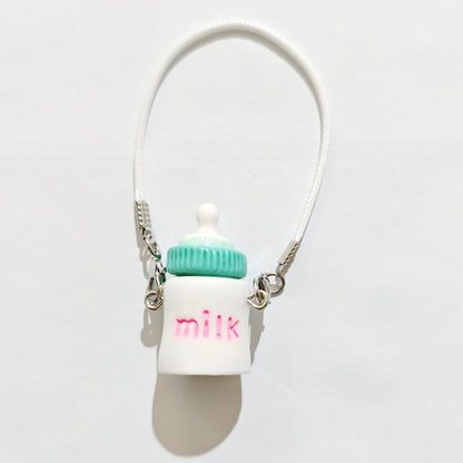17cm Labubu Detachable Crossbody Baby Bottle Dress-up Dolls