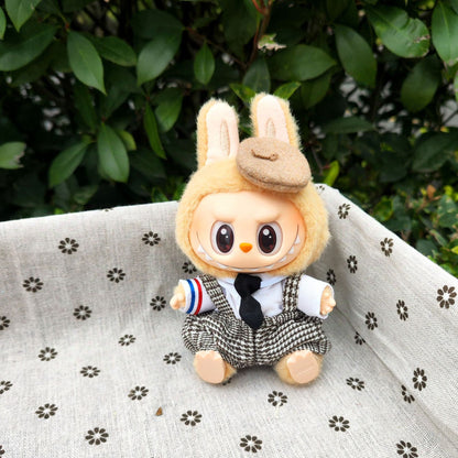 17cm Labubu Dress Up Set Outfit Changeable Costume