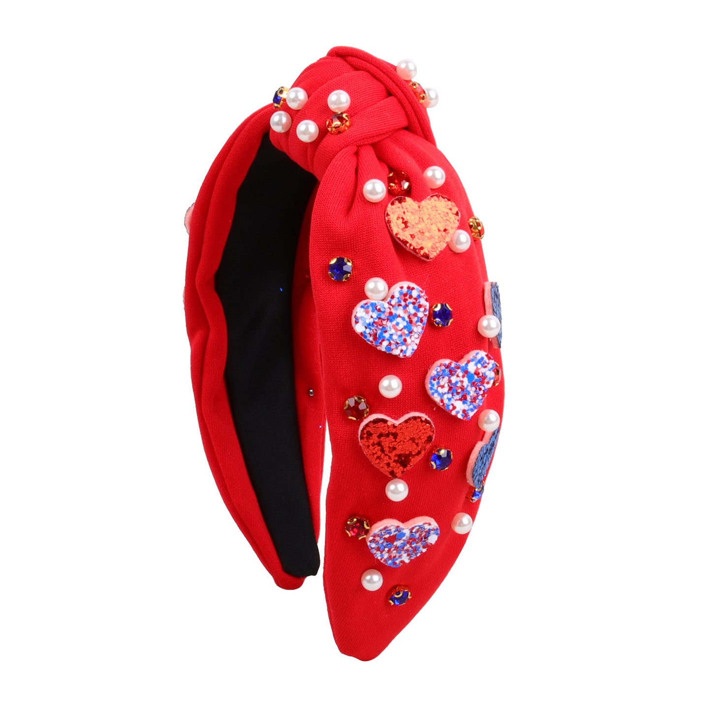 Patriotic Vibrant Knot Headband Flag Hair 6 Colors