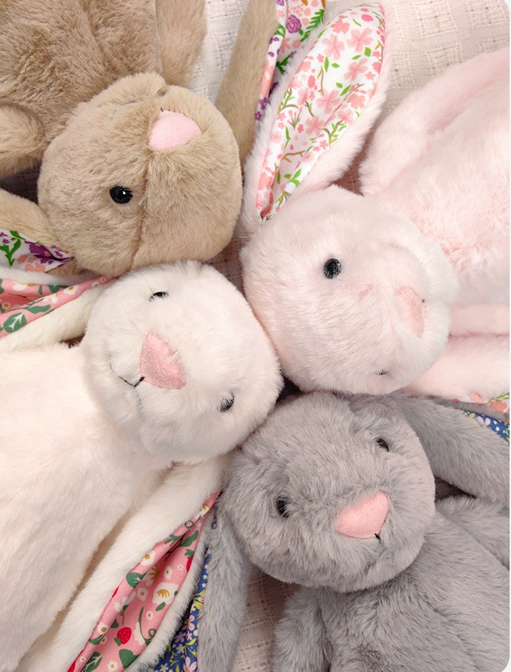 2026 Spring/Summer Easter Floral Plush Bunny Toy | Kids Gift & Easter Decoration