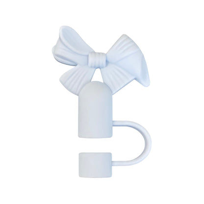 Bow Straw Topper Fits 10mm Large Tumbler Straws Cute Reusable Dust Cap