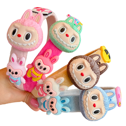 Labubu Children's Hairband Sweet Macaron Colors