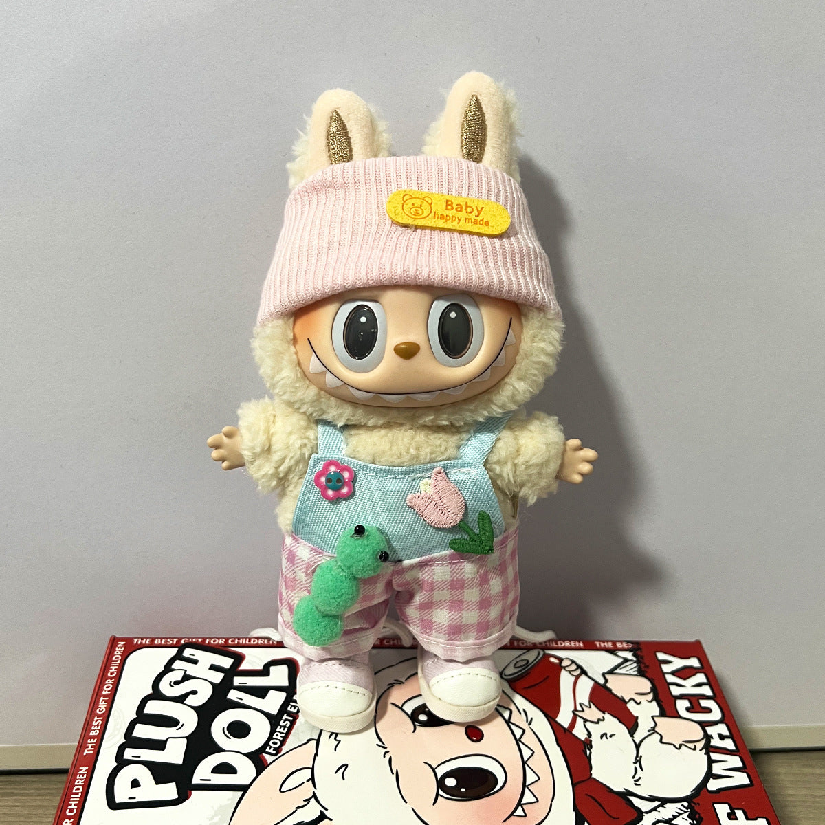 17cm Labubu Doll Clothes Outfit Dress Up Changeable Costume