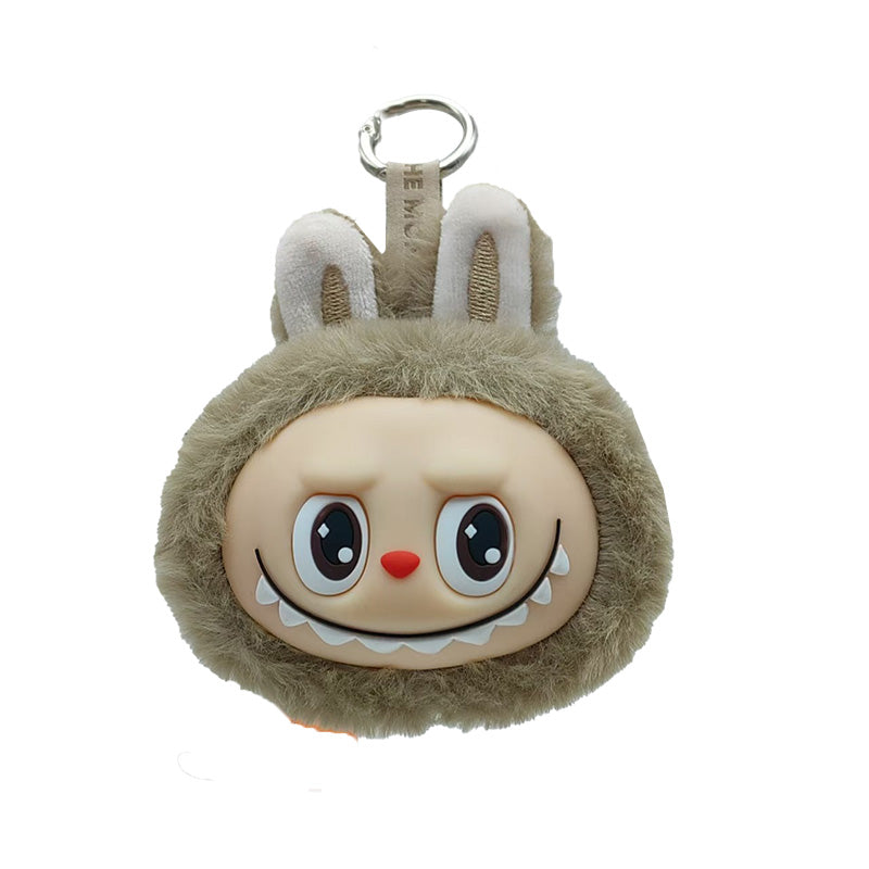 Lalububu Plush Keychain Cute Bag Car Key Accessory 4 Colors