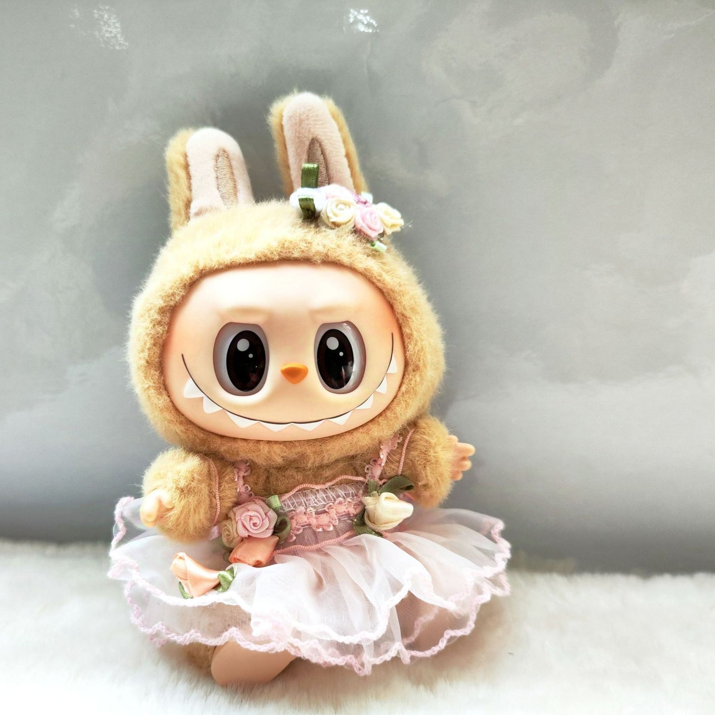 17cm Labubu Dress Up Set Outfit Changeable Costume