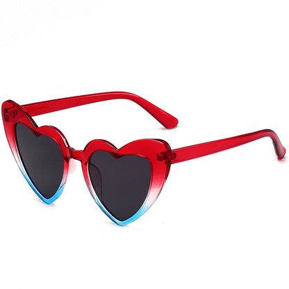 Kids Star Heart Shape Sunglasses Patriotic Multi color