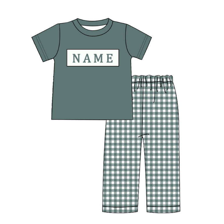 Kids Halloween CUSTOM NAME Embroidery Ghost Pumpkin Sibling Clothes