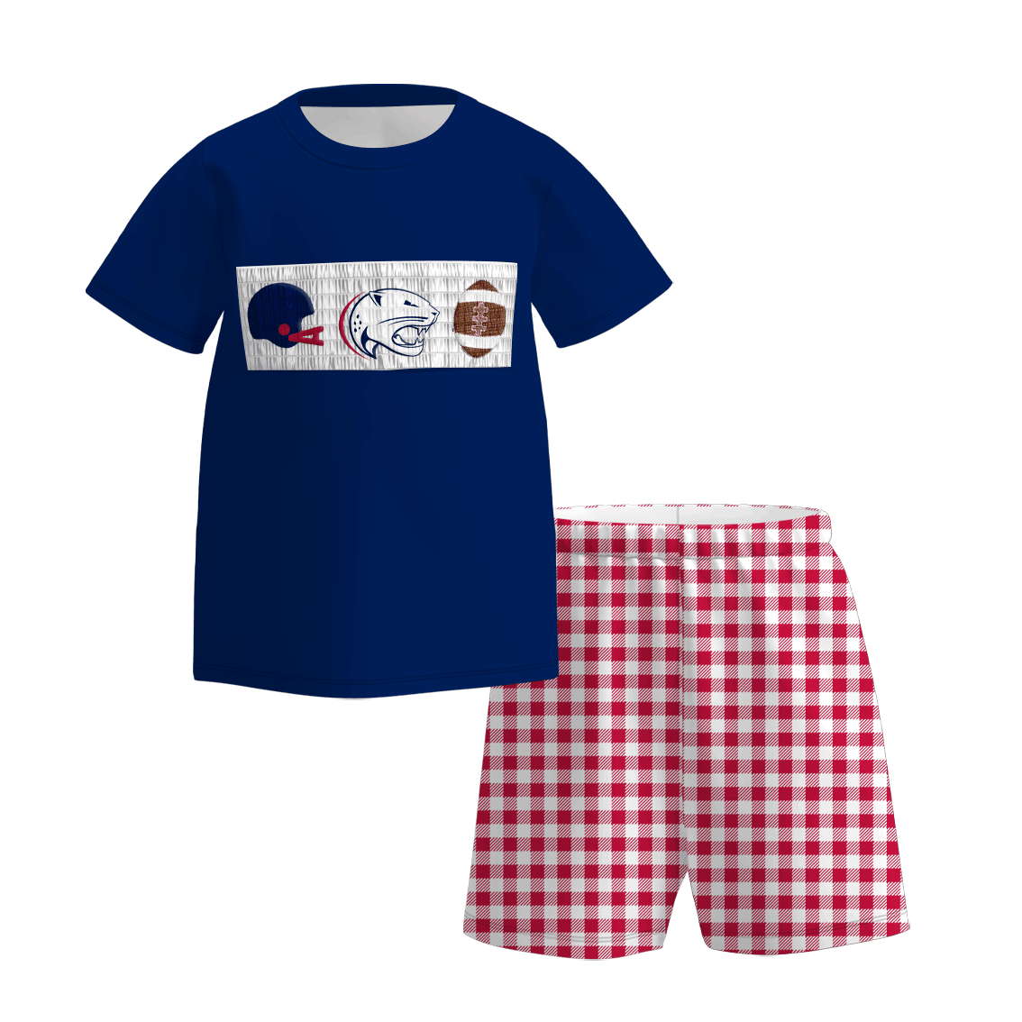 The South Alabama Jaguars Football Embroidered Matching Sibling Outfits