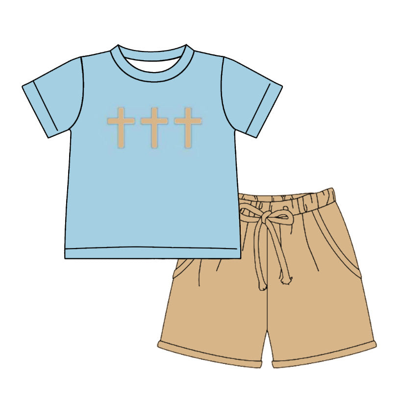 2026 Easter Cross Smocked Embroidered Floral Kids Collection