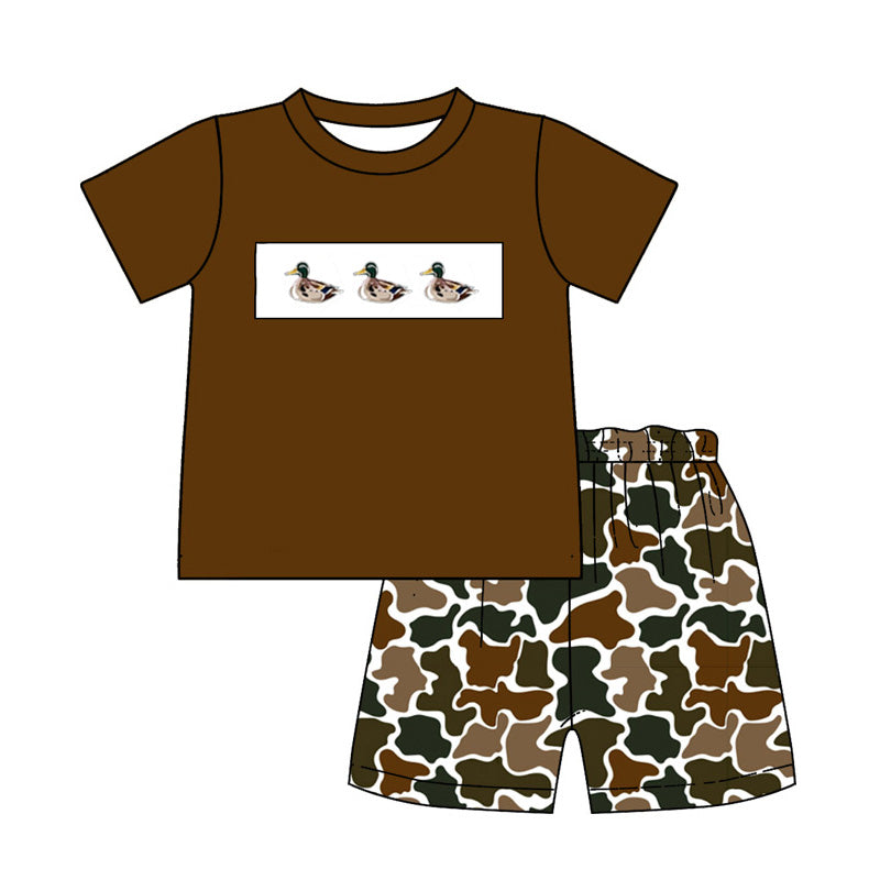 Kids Smock Embroidery Outfit | 2026 Spring Summer Duck Collection