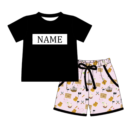 Personalized Pirate Smocked Embroidery Collection for Baby & Girls