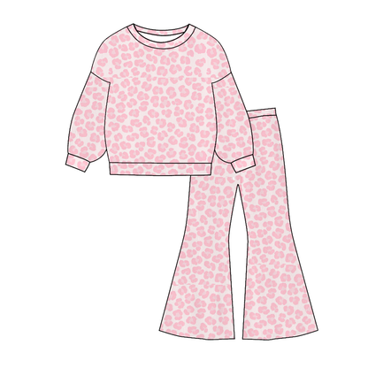 2026 V-Days Spring Heart Sweatshirt Pant Set Collection