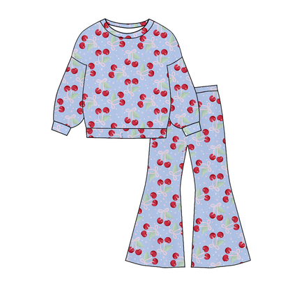 2026 Valentine's Day Spring Heart Sweatshirt Pant Set Collection