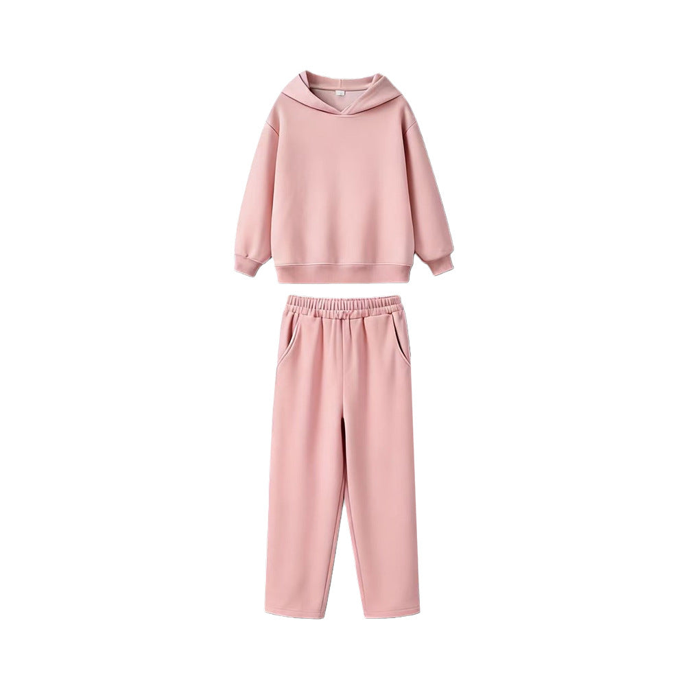 Unisex Kids 2026 Spring Outdoor Muti-Colors Sweatshirt Set